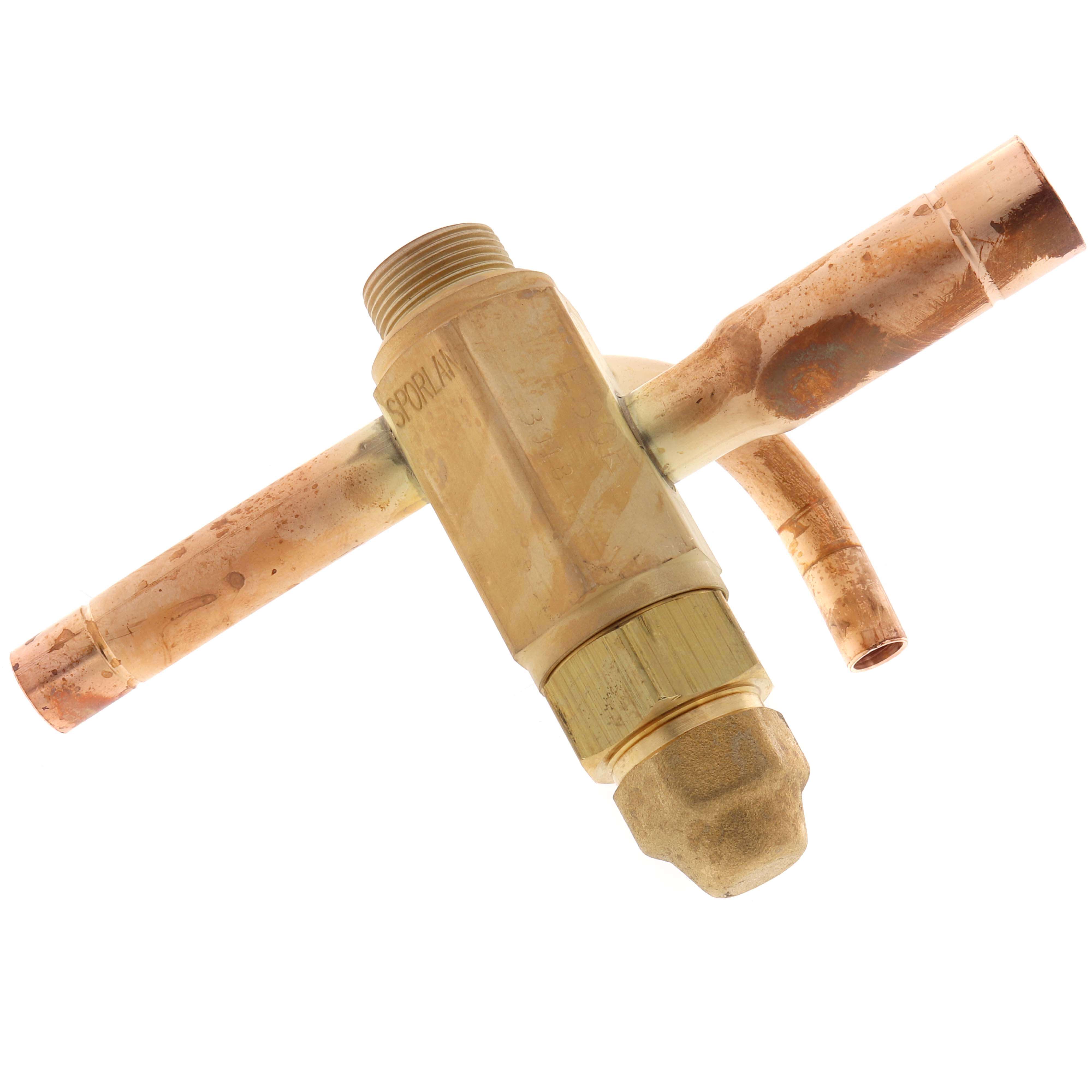 SPORLAN Sporlan 168186 TXV, Straight-Thru Body 3.8 x 1/2 x 1/4 ODF Type BQ