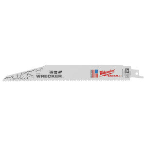 MILWAUKEE Milwaukee 48-00-5706 The Wrecker Multi-Material Sawzall Blade 9 in. 7/11TPI