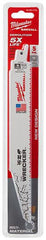 Milwaukee 48-00-5706 The Wrecker Multi-Material Sawzall Blade 9 in. 7/11TPI