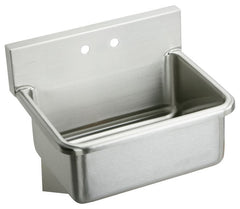 ELKAY Elkay EWS25202 Stainless Steel 25 x 19.5 x 10-1/2 Wall Hung Single Bowl Hand Wash Sink Kit