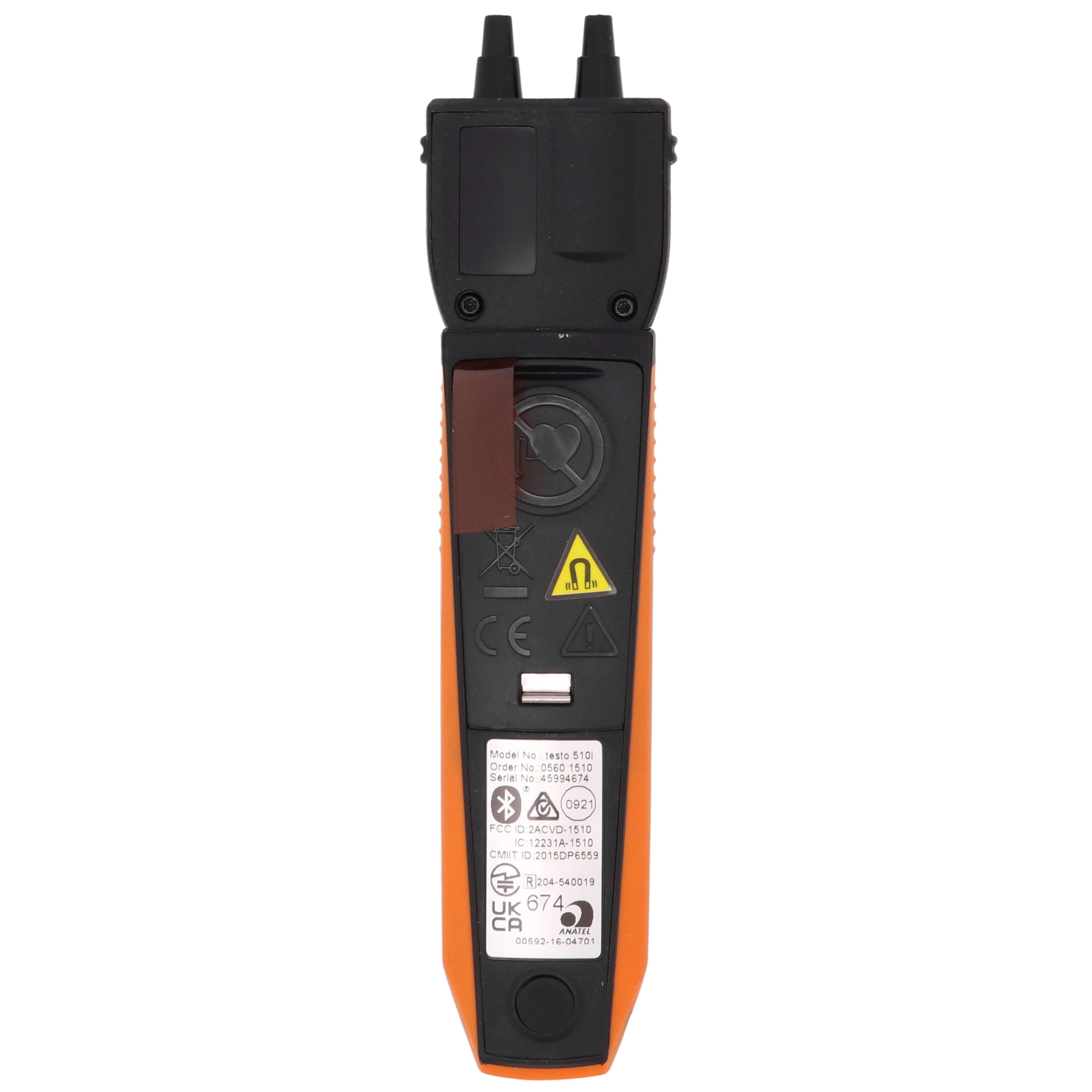 TESTO Testo 0560-1510-01 510i Differential Pressure Manometer Smart & Wireless Probe