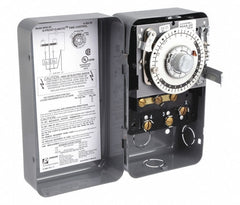 Robertshaw 8045-20 Mechanical Defrost Timer, 4 to 110 min Defrost, 208 to 240 VAC, 2 hp, SPDT Contact Form, 1 Poles