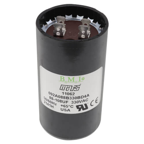 MARS Mars 11062 Motor Start Capacitor 330V 88-108 MFD Round