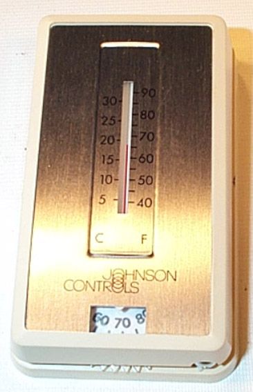 JOHNSON CONTROLS Johnson Controls T-4100-1 Pneumatic Room Thermostat