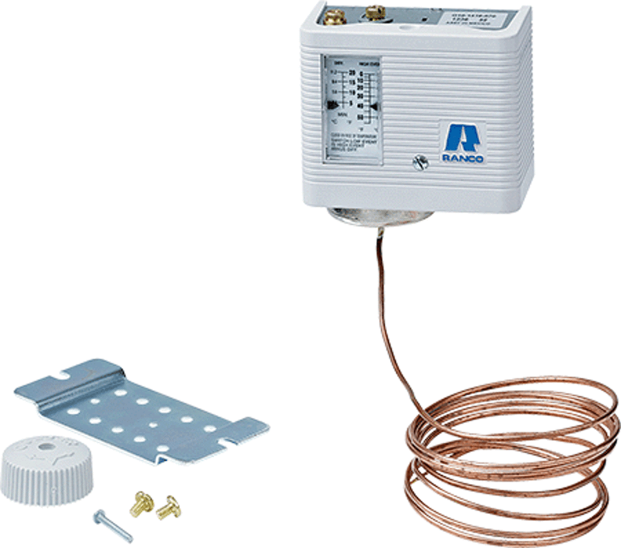 ROBERTSHAW Robertshaw O10-1416 Temperature Control SPST 0 Degree -55 Degree F 72 Capillary
