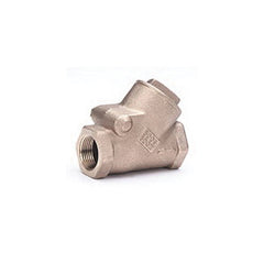 Milwaukee Valve 507-14 Horizontal Y-Pattern Swing Check Valve, 1/4 in Nominal, Thread End Style, 600 lb WOG