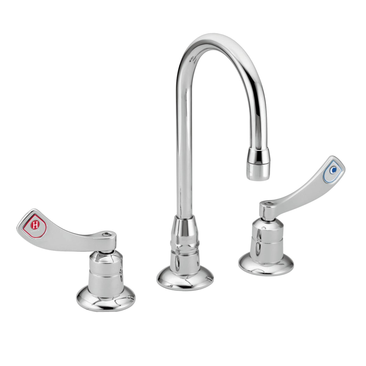 MOEN Moen 8248 M-Dura 2-Handle High-Arc Standard Kitchen Faucet in Chrome