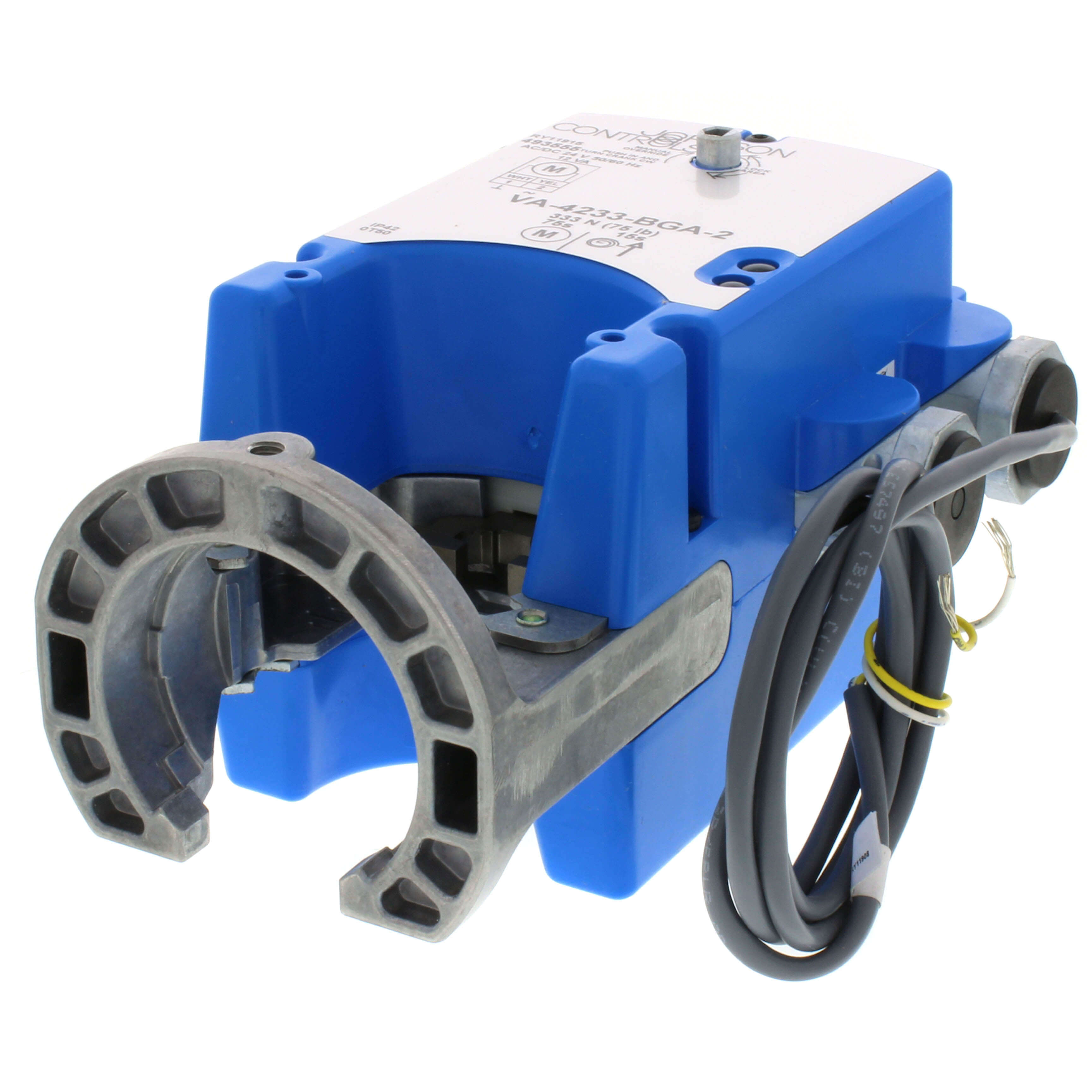 JOHNSON CONTROLS Johnson Controls VA-4233-BGA-2 Direct Mount 61 lb-in Spring Return
