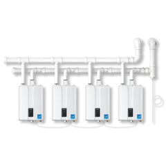 NAVIEN Navien NHB-150 High Efficiency Condensing Heating Boiler Max Htg Input: 150,000 BTU/h, Indoor Wall-Hung, Residential/Commercial NHB-150