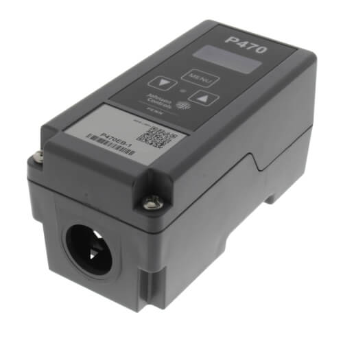 JOHNSON CONTROLS JOHNSON P470EB-1C Electronic Pressure Control W/Display 120V