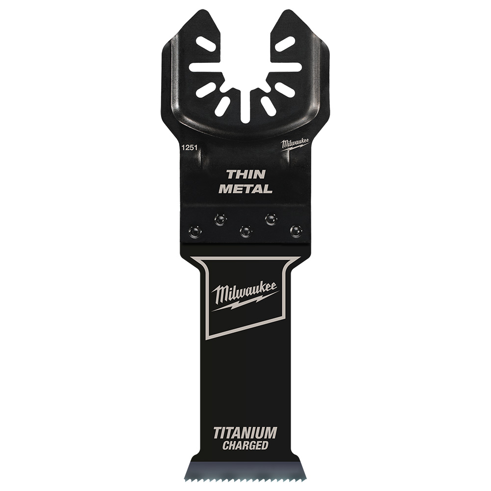 MILWAUKEE Milwaukee 49-25-1251 OPEN-LOK 1-1/8 Titanium Enhanced Bi-Metal Metal Blade 1PK