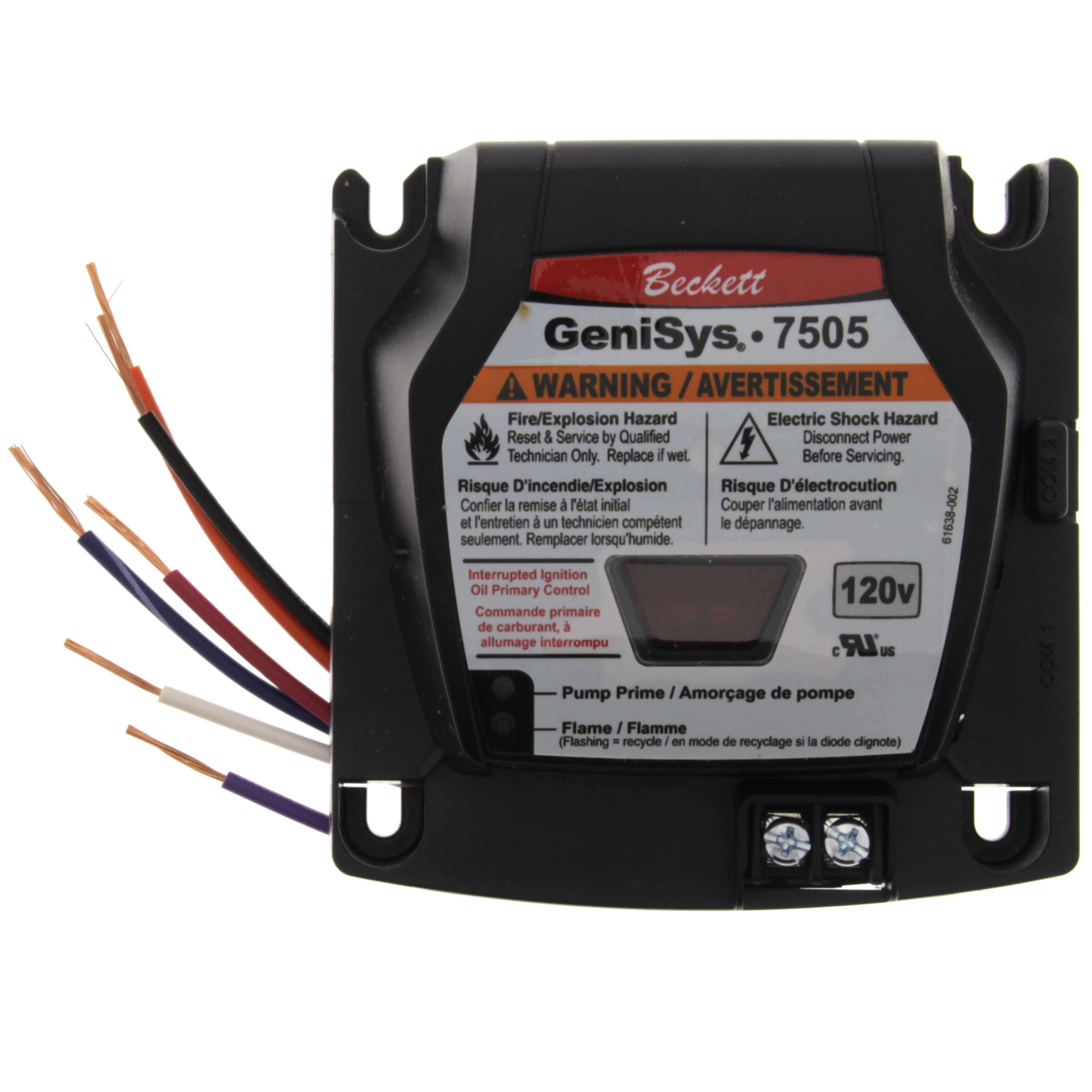 RW BECKETT Beckett 7505P152MU GeniSys 120V Advanced Burner Control