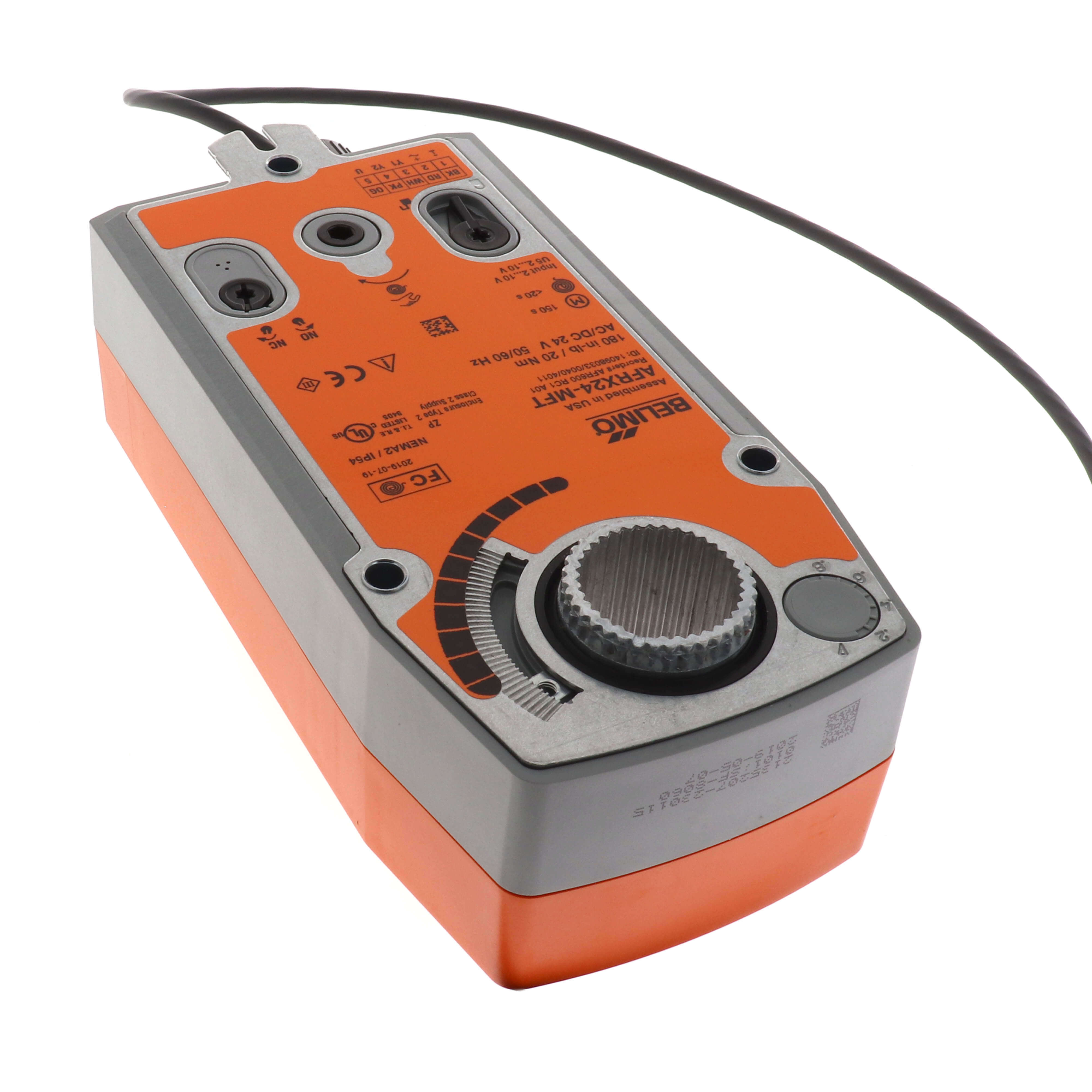 BELIMO Belimo AFRX24-MFT Direct Coupled Actuator 24V 180 in-lb