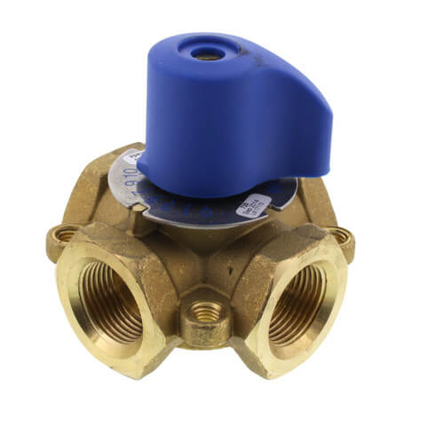 TEKMAR Tekmar Controls 720 3/4 Brass 4-Way Mixing Valve