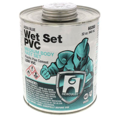 Hercules 60260 Fast Set Plastic Blue Pipe Cement 32 oz