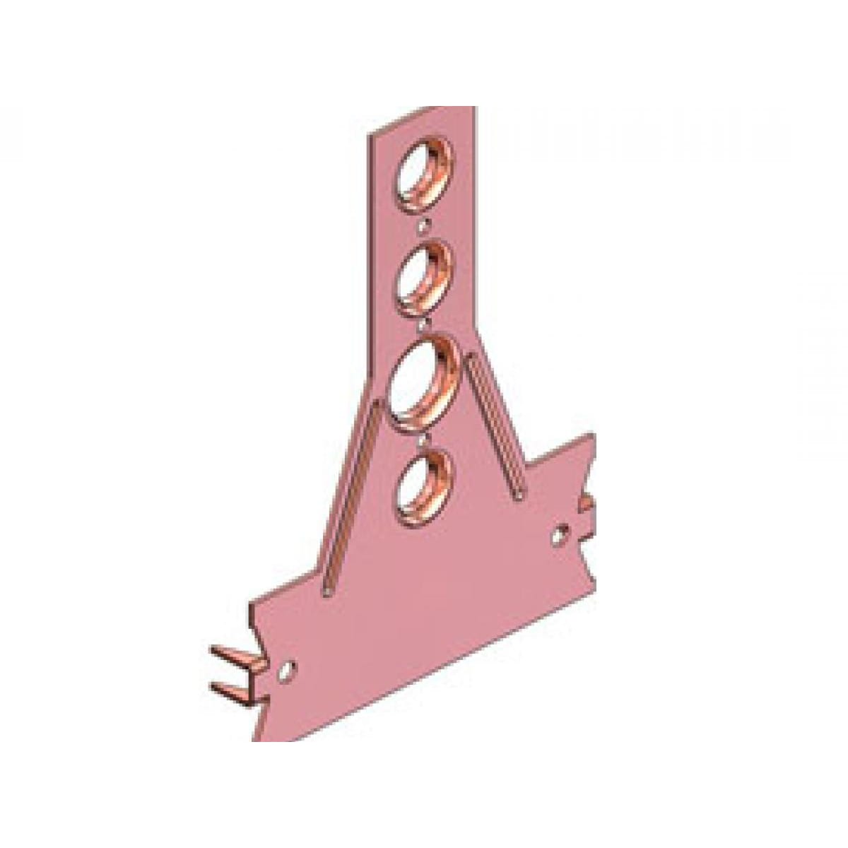 HOLDRITE HoldRite 109-N-6 Copper-Bonded Bracket 6-Inch (Stub-Out/Stud Guard Replacement MPN)