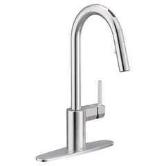MOEN Moen 7565EWC Align Single Handle Pull Down Touchless Kitchen Faucet in Chrome