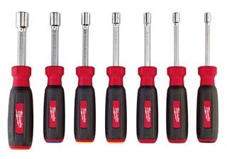 MILWAUKEE Milwaukee 48-22-2517 7 Piece HollowCore Magnetic Metric Nut Set