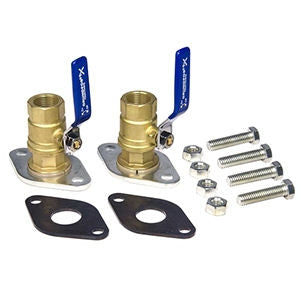 GRUNDFOS Grundfos 96806132 1-1/4 NPT Isolation Valve Set