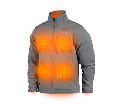 MILWAUKEE Milwaukee 205G-21L Heated Hooded Jacket Power 12 Volt Large
