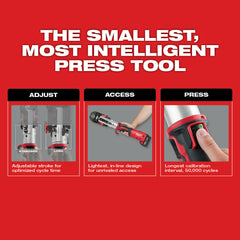 Milwaukee 2773-22L M18 Force Logic Long Throw Press Tool 1/2 - 1 Kit