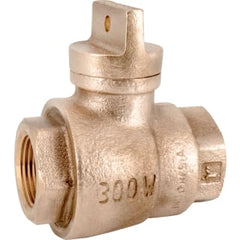Legend 314-254NL 3/4 x 3/4, FPT x FPT, 80 PSI, Lead-Free, Cast Bronze, Full Port, Bubble Tight Shut-Off, Curb Stop Valve