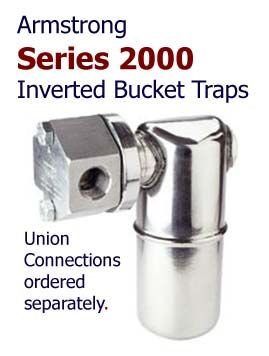 ARMSTRONG AIR Armstrong C5324-7 2000 Series 1/2 x 3/4 in. 800F 200# 400 psi Steam Trap