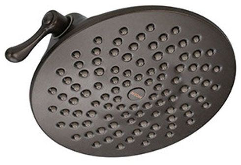 MOEN Moen S6320ORB Velocity 2-Spray 8 in. Rainshower Showerhead Featuring Immersion in Oil Rubbed Bronze