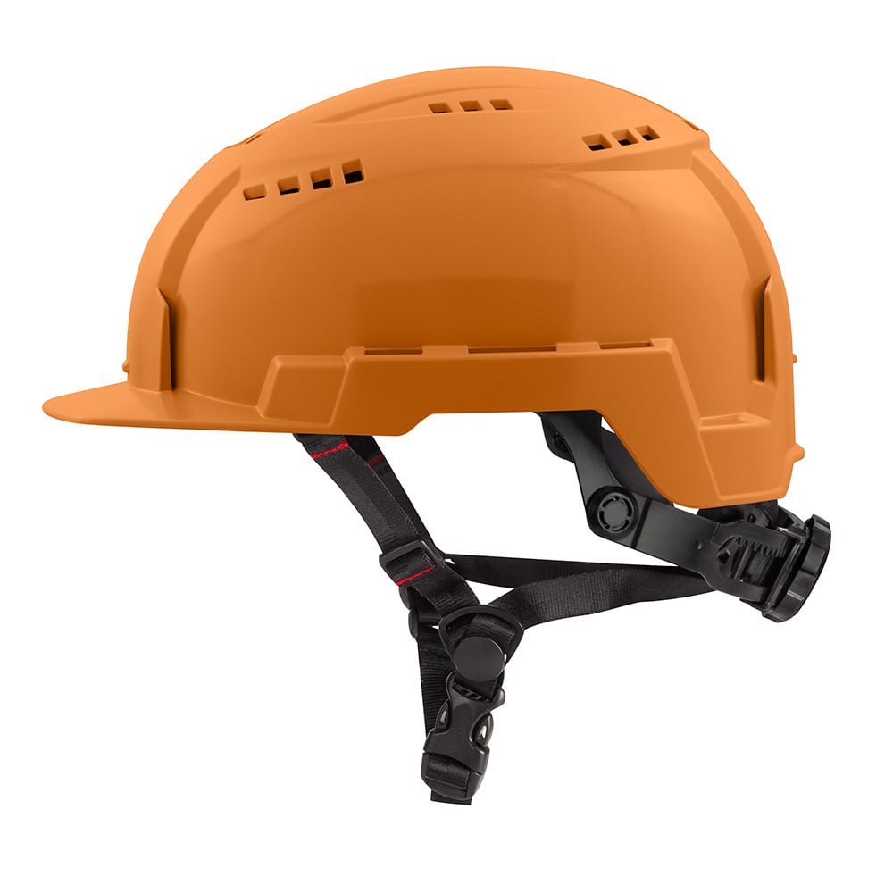 MILWAUKEE Milwaukee 48-73-1332 BOLT Orange Front Brim Vented Safety Helmet Type 2 Class C