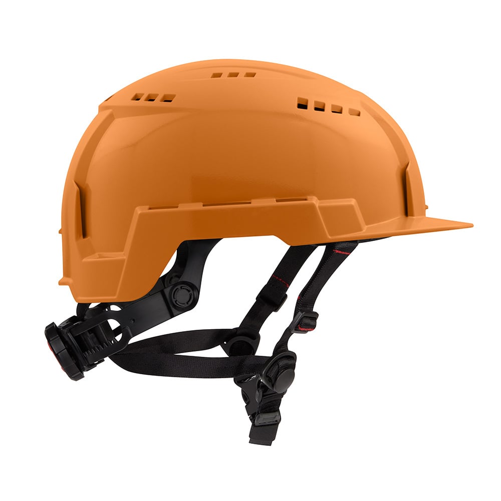 MILWAUKEE Milwaukee 48-73-1332 BOLT Orange Front Brim Vented Safety Helmet Type 2 Class C