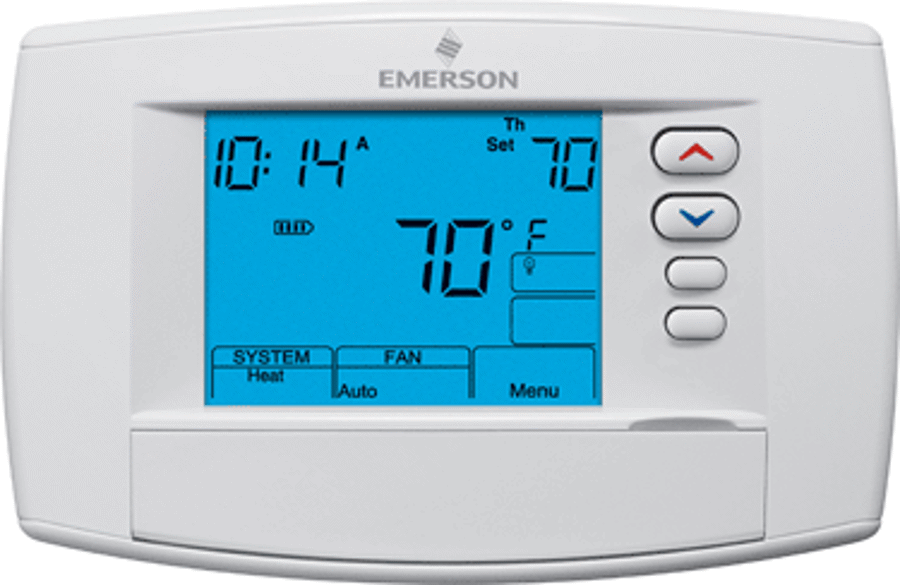 WHITE-RODGERS White Rodgers 1F95-0680 Thermostat, Digital, Programmable Thermostat, 45 to 99 deg F Control