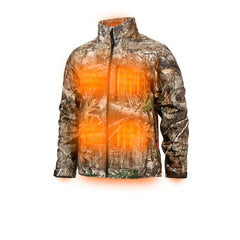 Milwaukee 224C-213X M12 QUIETSHELL Heated Jacket Kit - Camo 3X