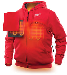 Milwaukee 302R-21M M12 Heated Hoodie Kit M (Red)