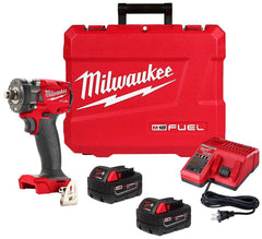 Milwaukee 2855-22R M18 FUEL 1/2 Compact Impact Wrench w/ Friction Ring Kit