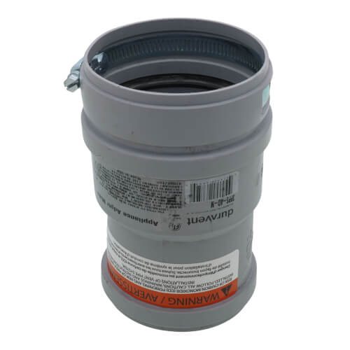 DURAVENT DuraVent 3PPS-AD-M 3 PolyPro Appliance Adapter for PVC Pipe