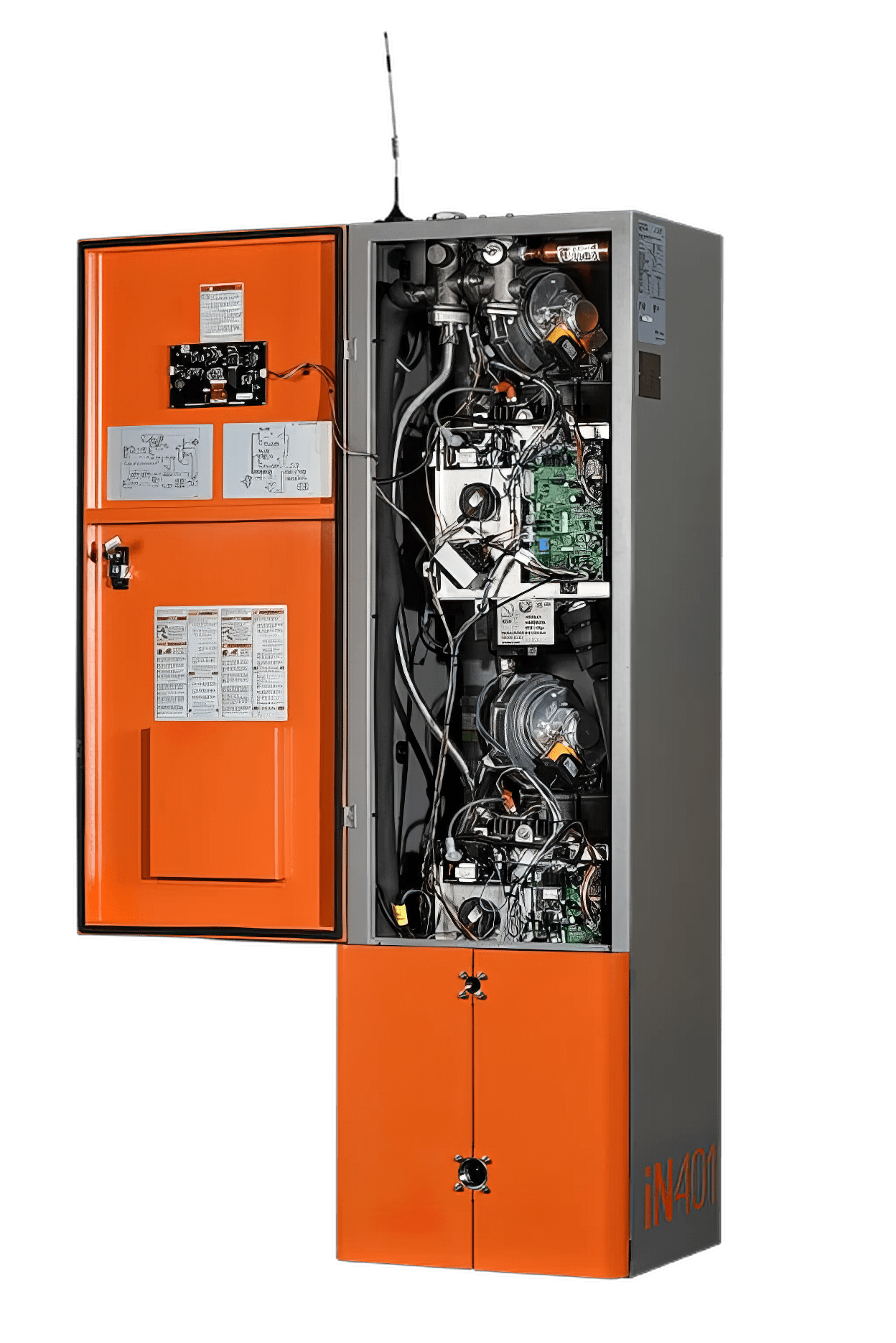 INTELLIHOT Intellihot IN401 Commercial Neuron Series Tankless Water Heater, Cellular LTE Connectivity, 17.1 gpm, 399K BTU/h