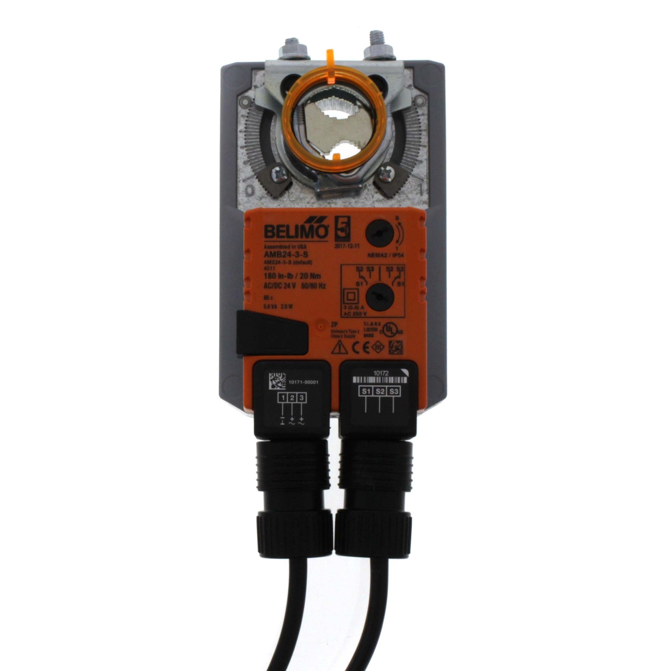 BELIMO Belimo AMB24-3-S Direct Coupled Actuator 180 in-lb
