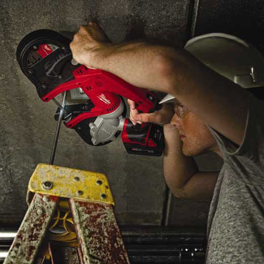 MILWAUKEE Milwaukee 48-39-0529 Compact Portable Band Saw Blade, 35-3/8 in L, 1/2 in W x 0.02 in THK, 18 TPI, Bi-Metal Body