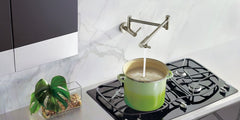 MOEN Moen S665SRS Modern Wall Mount Pot Filler in Spot Resist Stainless
