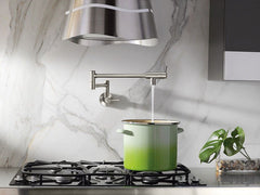 MOEN Moen S665SRS Modern Wall Mount Pot Filler in Spot Resist Stainless