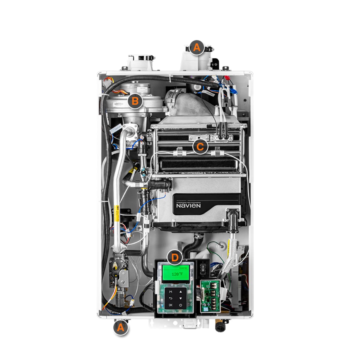 NAVIEN Navien NPE-150S2 High Efficiency Condensing Tankless Water Heater 120,000 BTU/h
