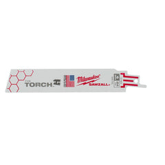 Milwaukee 48-00-5786 The Torch Sawzall Blade 6 In 24 TPI 5 Pack