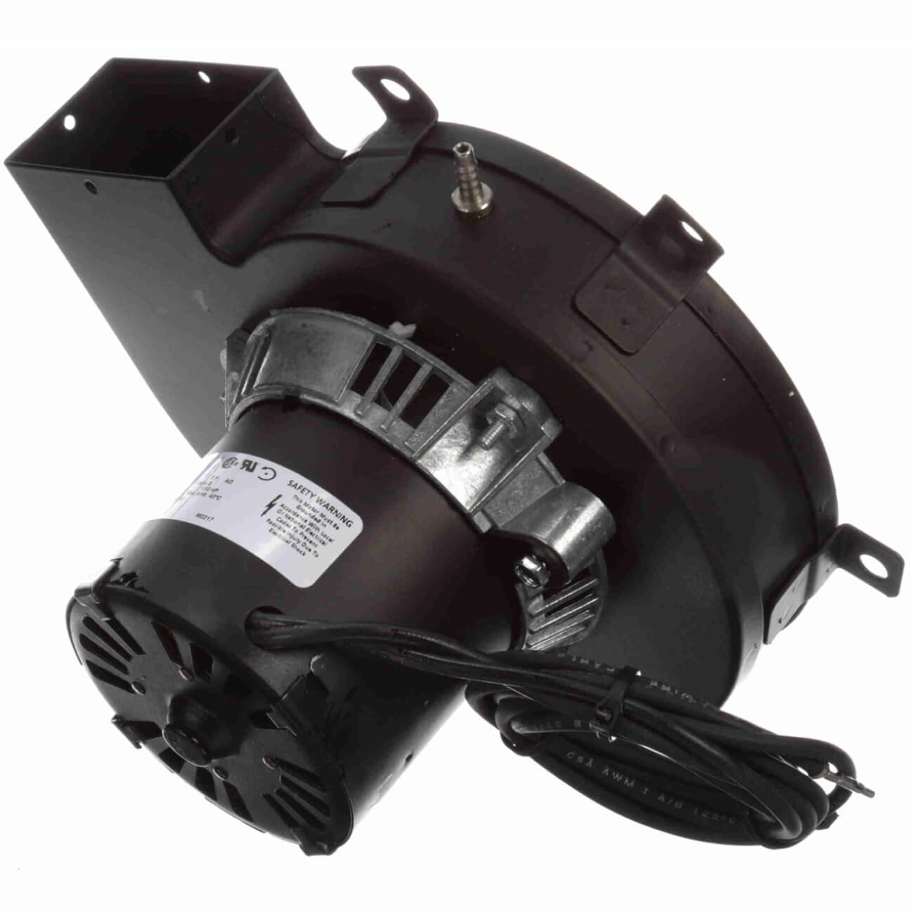 GENTEQ MOTORS Fasco A240 1-Speed 3000 RPM 1/50 HP Rheem Draft Inducer Motor (115V)