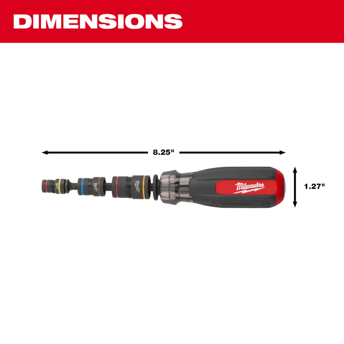 MILWAUKEE Milwaukee Tool 48-22-2921 Multi-Nut Driver W/ SHOCKWAVE Impact Duty (Size/Quantity) Replacement MPN