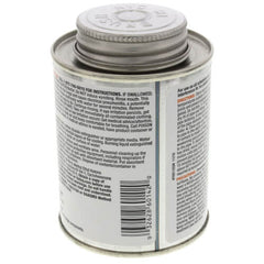 Hercules 60142 8 oz Fast Set Plastic Clear Pipe Cement