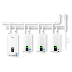 NAVIEN Navien NFC-250/200H High Efficiency Condensing Combi-Boiler Max Htg Input: 199,900 BTU/h Max DHW Input: 210,000 BTU/h Indoor Wall-Hung