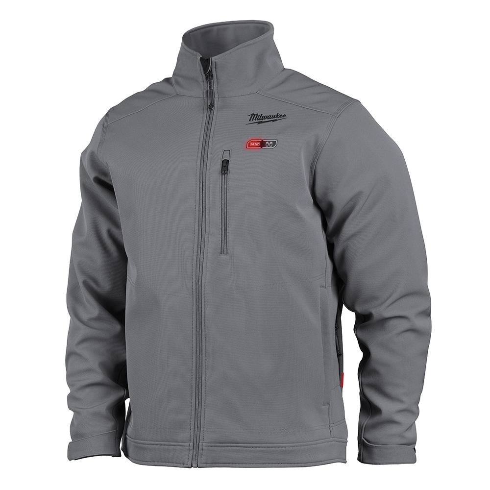 MILWAUKEE Milwaukee Tool 204G-20L M12 Heated TOUGHSHELL Jacket - Gray L 204G-20L