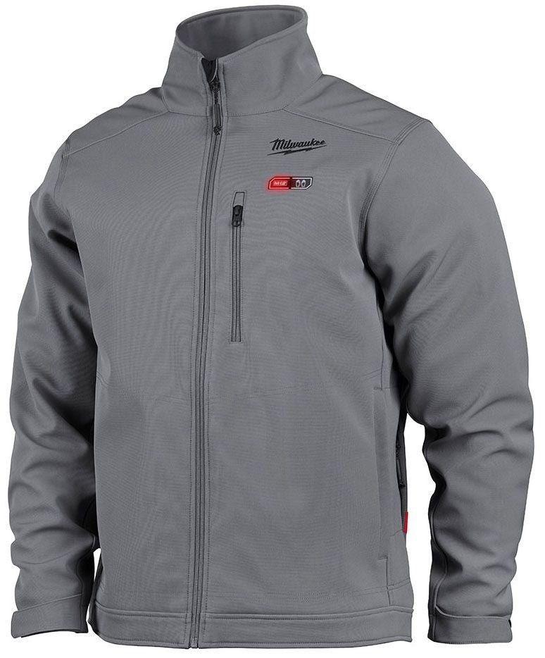 MILWAUKEE Milwaukee Tool 204G-20L M12 Heated TOUGHSHELL Jacket - Gray L 204G-20L
