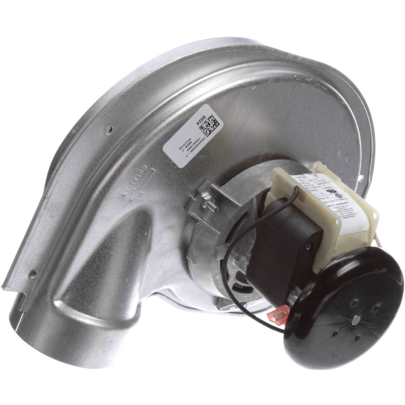 GENTEQ MOTORS Fasco A176 1-Speed 3100 RPM 1/25 HP Intercity Draft Inducer Motor (115V)