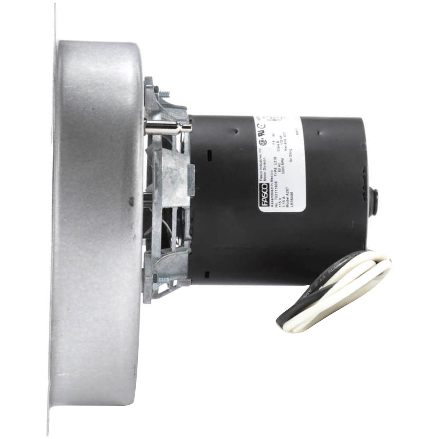 GENTEQ MOTORS Fasco A287 1-Speed 3000 RPM 1/25 HP Goodman Draft Inducer Motor 115V